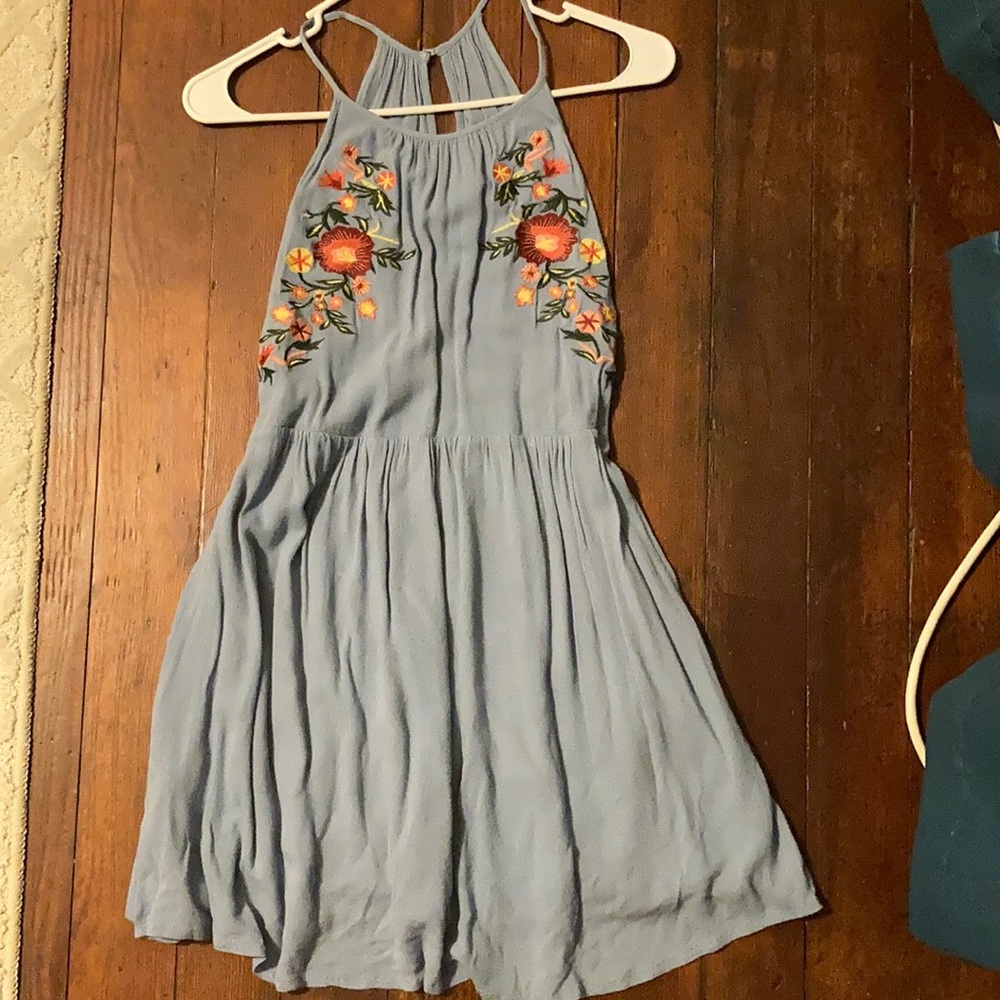 Light blue summer dress